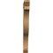 Ekena Millwork Funston Slat Rough Sawn Bracket, Western Red Cedar, 4"W x 38"D x 42"H BKT04X38X42FST06RWR - alternate 4